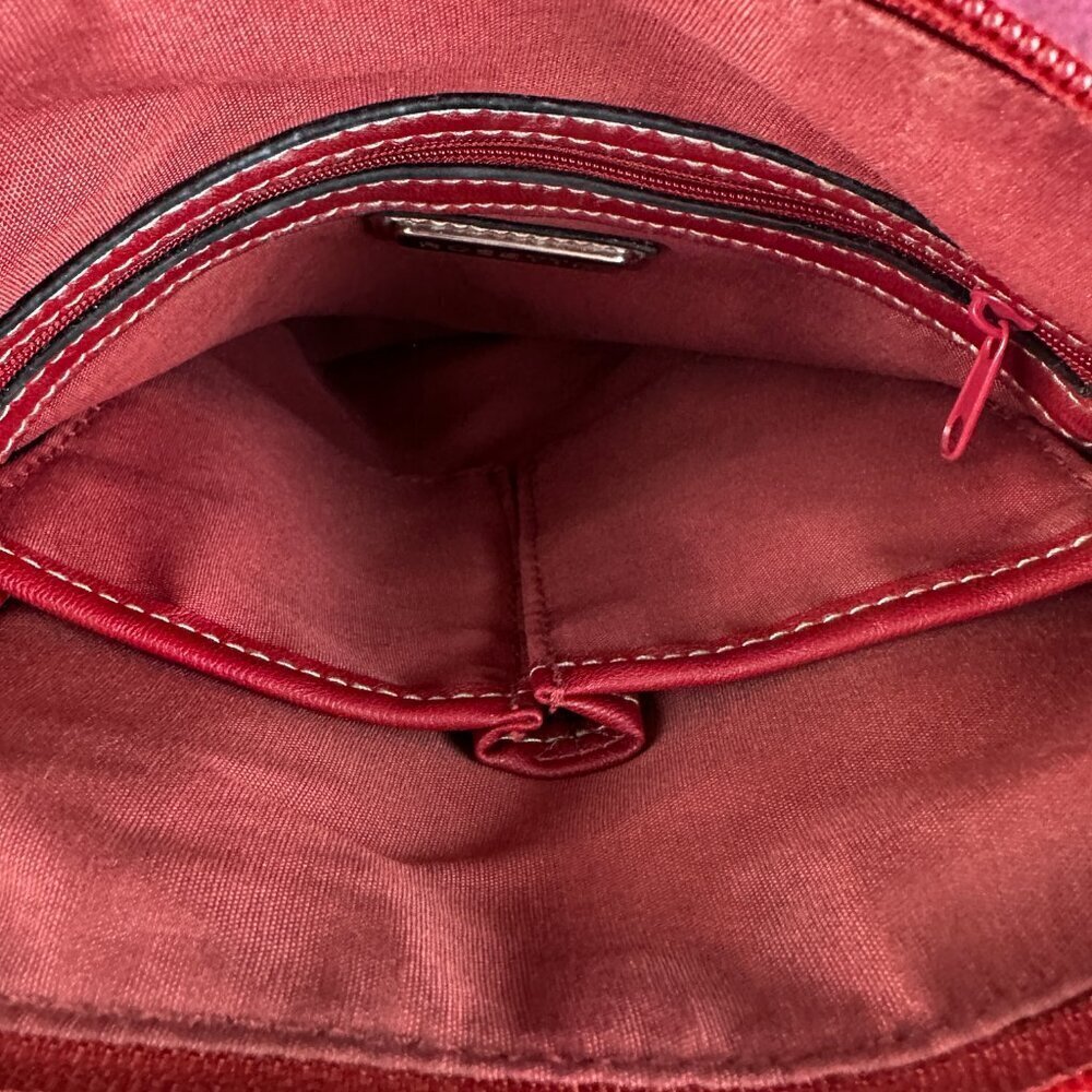 ROSETTI WOMEN CROSSBODY BAG MULTIPLE POCKETS WITH ZIPPERS ADJUSTABLE STRAP - Picture 6 of 12